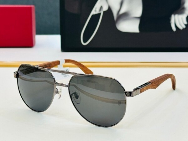 위핑,까르띠에 Cartier 남성 클래식 빈티지 트렌드 선글라스 CT0284S 58口17-140