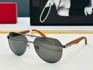 까르띠에 Cartier 남성 클래식 빈티지 트렌드 선글라스 CT0284S 58口17-140