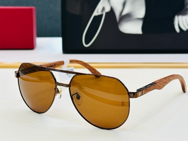 위핑,까르띠에 Cartier 남성 클래식 빈티지 트렌드 선글라스 CT0284S 58口17-140