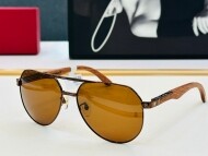 까르띠에 Cartier 남성 클래식 빈티지 트렌드 선글라스 CT0284S 58口17-140