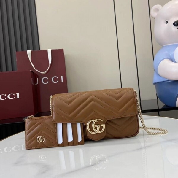 위핑,구찌 GUCCI GG Marmont 클래식 GG 백팩 체인 숄더백
