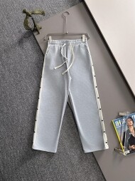 크롬하츠 Chrome Hearts 심플 모던 밴딩 남성 캐주얼 바지