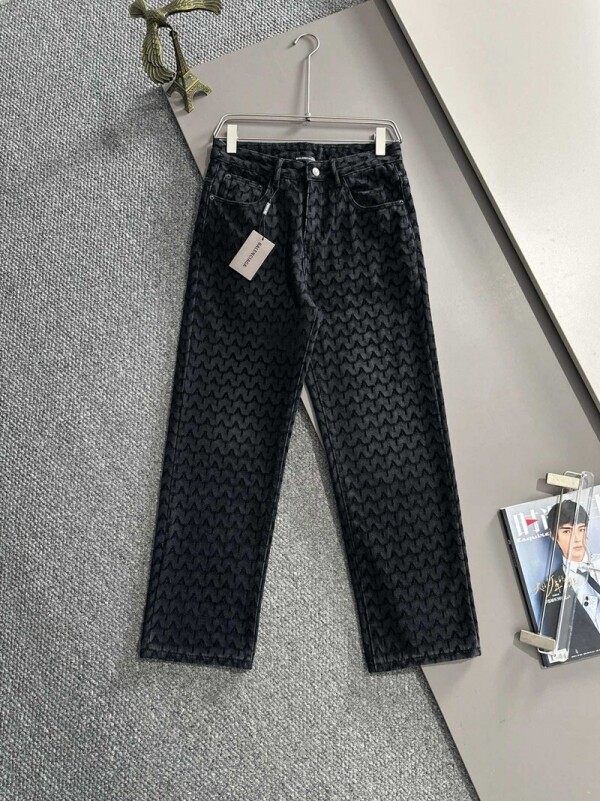 위핑,크롬하츠 Chrome Hearts 자카르 모던 캐주얼 남자 청바지