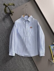 몽클레르 MONCLER 모던 캐주얼 스트라이프 남자 셔츠