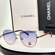 샤넬 CHANEL 모던 클래식 빈티지 디자인 선글라스 남녀공용 CH2223Q 55口17-145