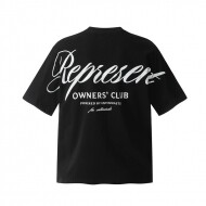리프레젠트 REPRESENT 패션 레터링 프린트 커플 반팔 티
