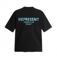 리프레젠트 REPRESENT 트렌드 프린트 커플 반팔 티
