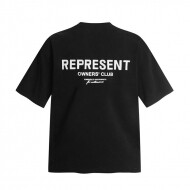 리프레젠트 REPRESENT 트렌드 프린트 커플 반팔 티