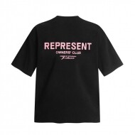 리프레젠트 REPRESENT 트렌드 프린트 커플 반팔 티
