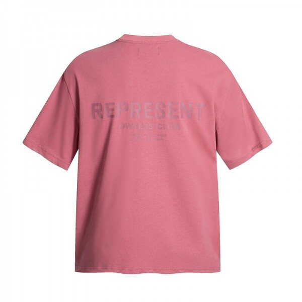 위핑,리프레젠트 REPRESENT 심플 캐주얼 프린트 커플 반팔 티