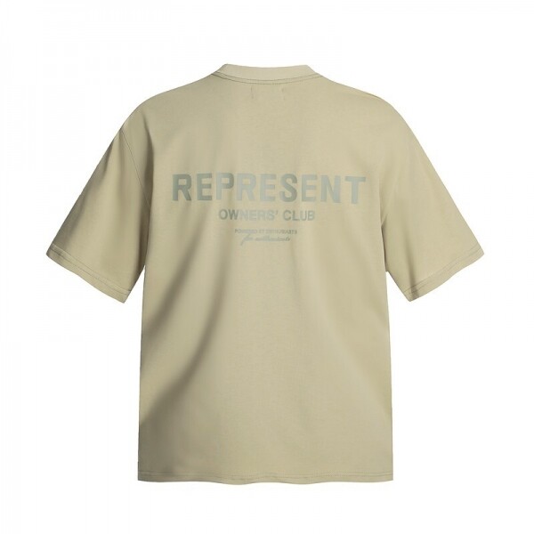 위핑,리프레젠트 REPRESENT 심플 캐주얼 프린트 커플 반팔 티