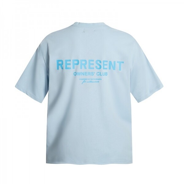위핑,리프레젠트 REPRESENT 심플 캐주얼 프린트 커플 반팔 티
