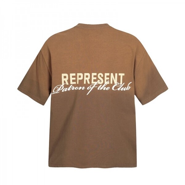 위핑,리프레젠트 REPRESENT 워싱 캐주얼 프린트 커플 반팔 티