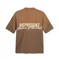 리프레젠트 REPRESENT 워싱 캐주얼 프린트 커플 반팔 티