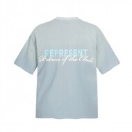 리프레젠트 REPRESENT 워싱 캐주얼 프린트 커플 반팔 티
