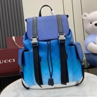 구찌 GUCCI GG Monogram 모던 그러데이션 프린트 백팩