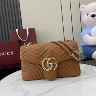 구찌 GUCCI GG Marmont 모던 심플 여성 체인 크로스백