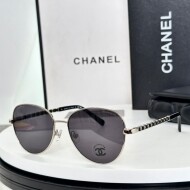 샤넬 CHANEL 모던 클래식 빈티지 디자인 선글라스 남녀공용 CH2223Q 55口17-145