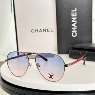 샤넬 CHANEL 모던 클래식 빈티지 디자인 선글라스 남녀공용 CH2224Q 57口16-145