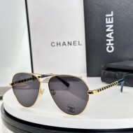 샤넬 CHANEL 모던 클래식 빈티지 디자인 선글라스 남녀공용 CH2224Q 57口16-145