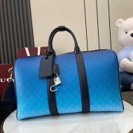 구찌 GUCCI 패션 커플 보카시 프린트 보스턴백
