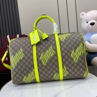 구찌 GUCCI 패션 커플 프린트 여행 가방