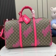 구찌 GUCCI 패션 커플 프린트 여행 가방