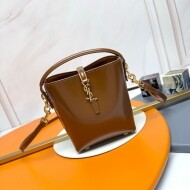 생로랑 Saint Laurent LE 37 미니 샤이니 버킷 숄더백