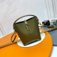 생로랑 Saint Laurent LE 37 미니 샤이니 버킷 숄더백