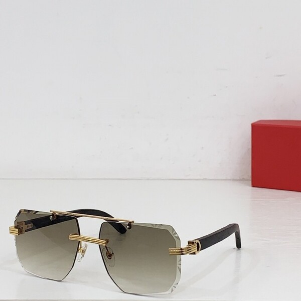 위핑,까르띠에 Cartier 클래식 빈티지 디자인 선글라스 남녀공용 CT0527 61口15-140