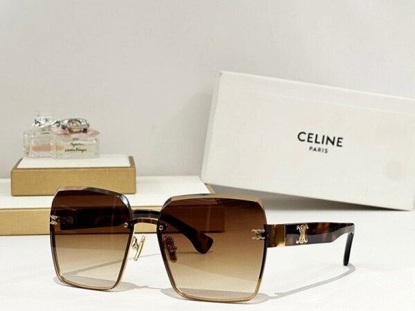 위핑,셀린느 CELINE 패션 빈티지 캐주얼 선글라스 남녀공용 CL40237 62口18-140