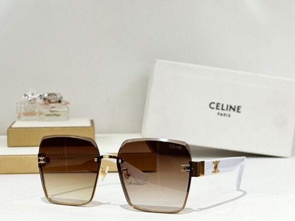 위핑,셀린느 CELINE 패션 빈티지 캐주얼 선글라스 남녀공용 CL40237 62口18-140