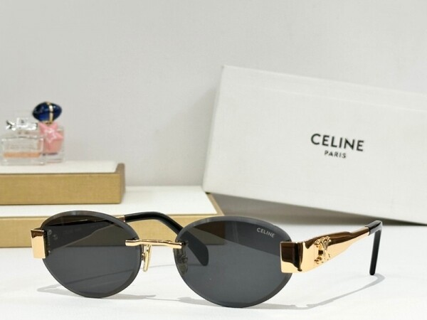 위핑,셀린느 CELINE 패션 빈티지 캐주얼 선글라스 남녀공용 CL42097U 57口18-142