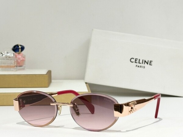 위핑,셀린느 CELINE 패션 빈티지 캐주얼 선글라스 남녀공용 CL42097U 57口18-142