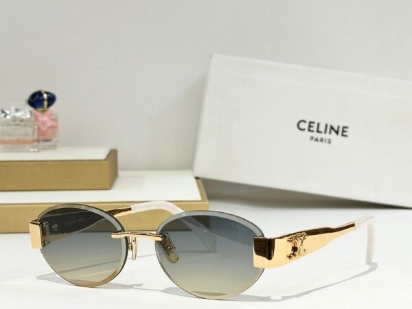 위핑,셀린느 CELINE 패션 빈티지 캐주얼 선글라스 남녀공용 CL42097U 57口18-142