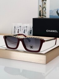 샤넬 CHANEL 여성 패션 세련된 캐주얼 코디 선글라스 5548 54口17145