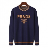 프라다 PRADA 캐주얼 라운드 남성 니트