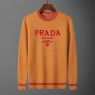 프라다 PRADA 캐주얼 라운드 남성 니트