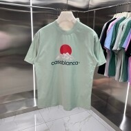 카사블랑카 Casablanca 일출 프린트 커플 반팔 티