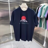 카사블랑카 Casablanca 일출 프린트 커플 반팔 티