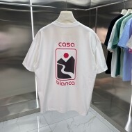 카사블랑카 Casablanca 트렌드 프린트 커플 반팔 티