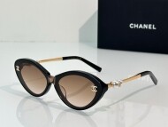 샤넬 CHANEL 여성 패션 세련된 디자인 캐주얼 선글라스 A95101 56口18-145