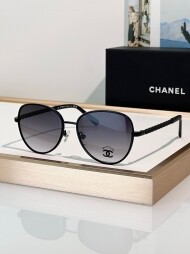 샤넬 CHANEL 모던 클래식 빈티지 캐주얼 선글라스 남녀공용 CH2223Q 55口17-145