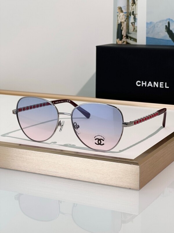 위핑,샤넬 CHANEL 모던 클래식 빈티지 캐주얼 선글라스 남녀공용 CH2223Q 55口17-145
