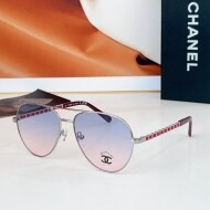 샤넬 CHANEL 모던 클래식 빈티지 캐주얼 선글라스 남녀공용 CH2224Q 57口16-145