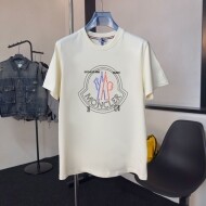 몽클레르 MONCLER 클래식 로고 프린트 커플 반팔 티