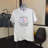 몽클레르 MONCLER 클래식 로고 프린트 커플 반팔 티