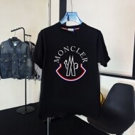 몽클레르 MONCLER 모던 심플 로고 커플 반팔 티