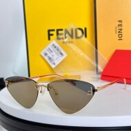 펜디 FENDI 패션 트렌드 디자인 선글라스 남녀공용 FE4086 59口15-145