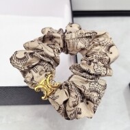 셀린느 CELINE 개선문 실크 부클 헤어밴드